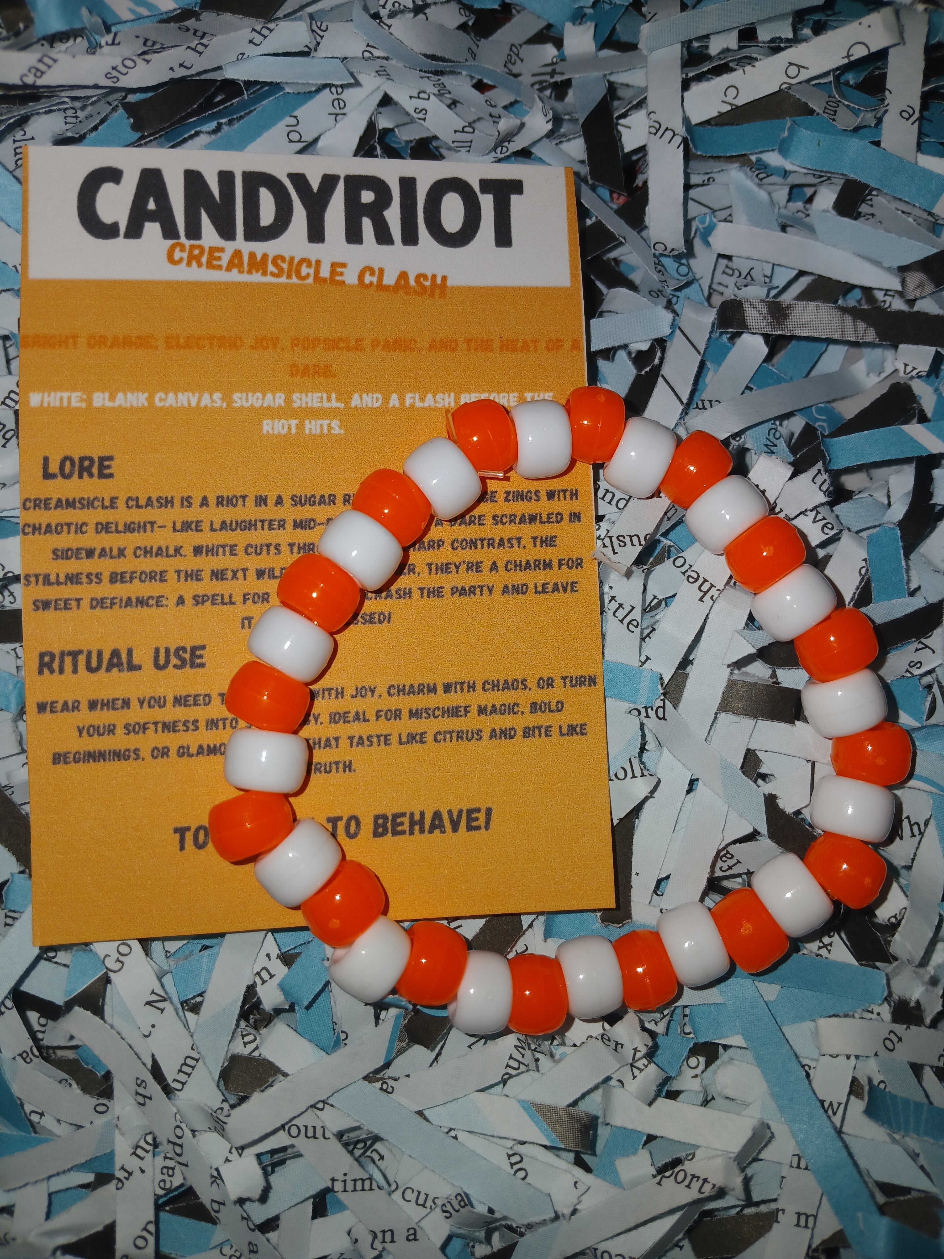 CandyRiot Bracelet Creamsicle Clash