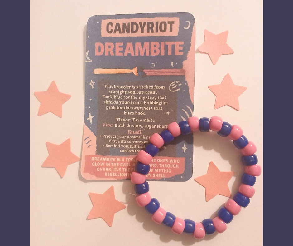 Candyriot stretch bracelet, Dreambite