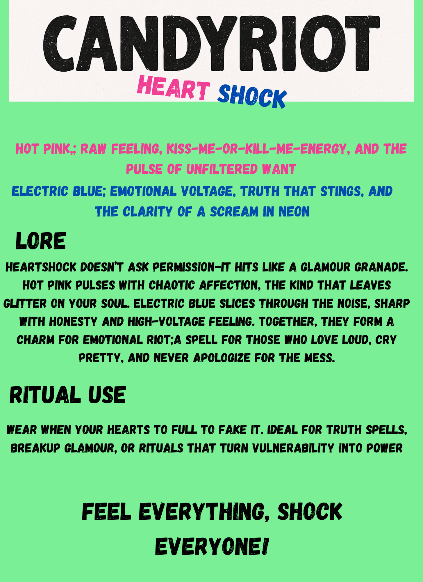 CandyRiot Bracelet HeartShock